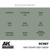 AK Interactive RC967 RAF Cockpit Grey-Green 17 ml